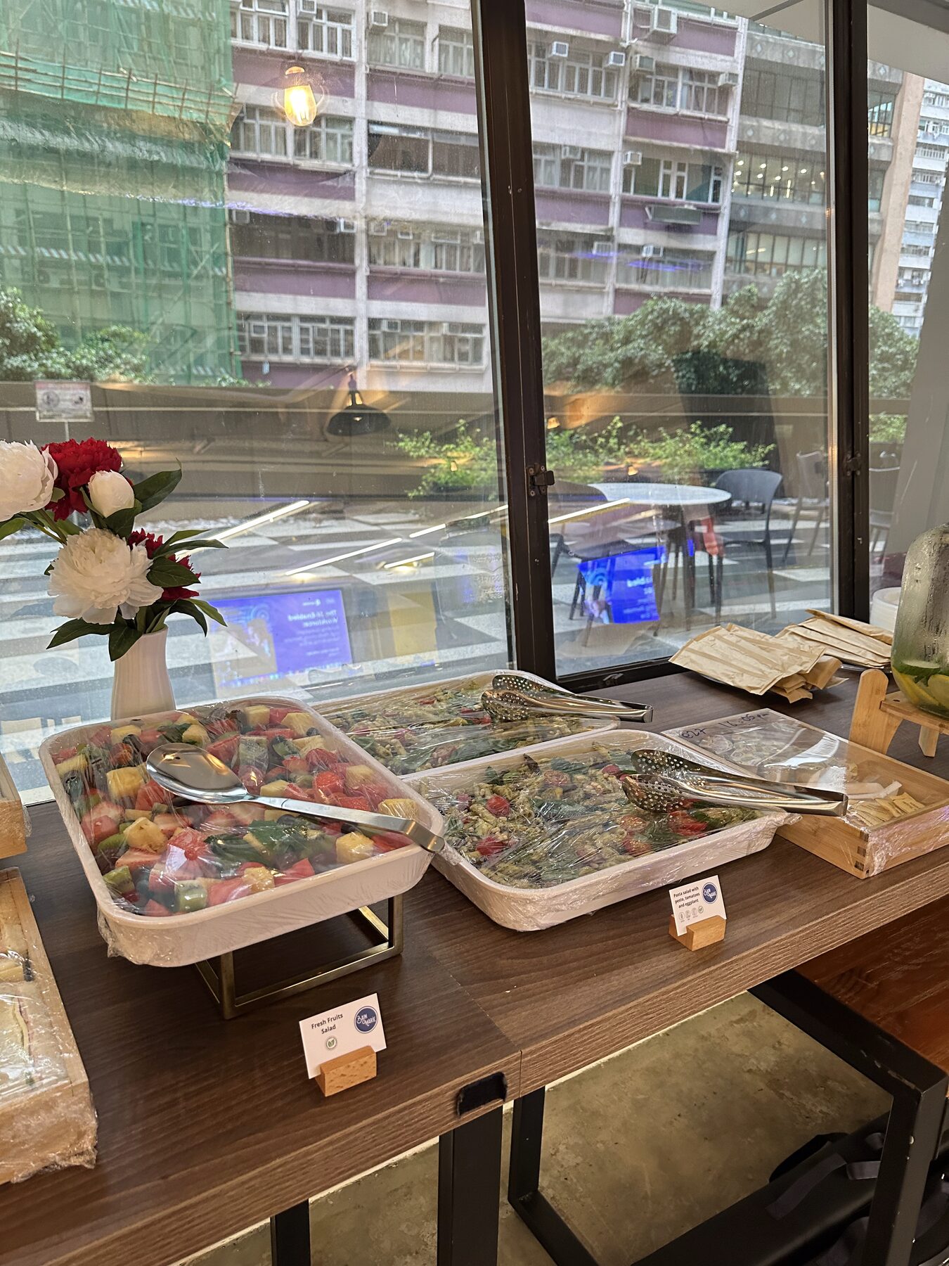 Catering spread